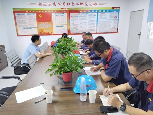 公司開(kāi)展第三季度安全、環(huán)保、消防綜合檢查 