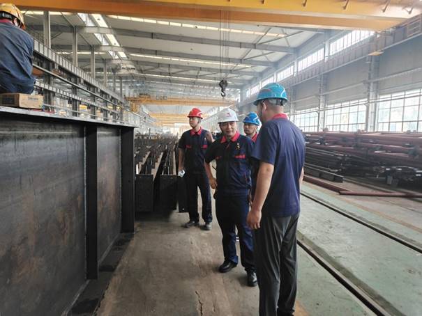 公司開(kāi)展第三季度安全、環(huán)保、消防綜合檢查 